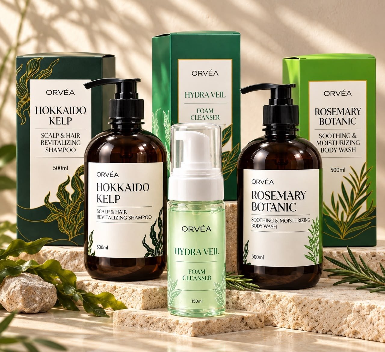 ORVÉA Complete Care Set - Hair Body Face